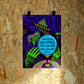 Anxiety wall art by Jake Foreman, unframed giclée art print
