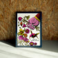 Appreciation wall art by Jake Foreman in a black frame