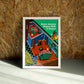 Choice wall art by Jake Foreman in a white frame
