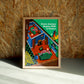 Choice wall art by Jake Foreman in a natural wood frame
