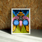 Choose wall art by Jake Foreman in a white frame