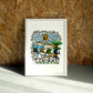 Comfort wall art by Jake Foreman in a white frame