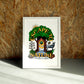 Escape To Nature wall art by Jake Foreman in a white frame