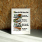 Ideas wall art by Jake Foreman in a white frame