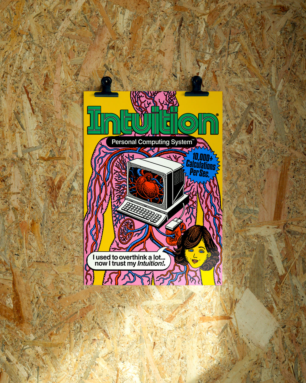 Intuition wall art by Jake Foreman, unframed giclée art print
