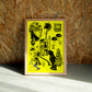 Nostalgia wall art by Jake Foreman in a natural wood frame