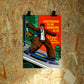 Pretending wall art by Jake Foreman, unframed giclée art print