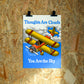 Thoughts wall art by Jake Foreman, unframed giclée art print