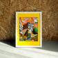 Unknown wall art by Jake Foreman in a white frame