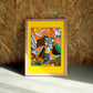 Unknown wall art by Jake Foreman in a natural wood frame