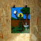Water Yourself wall art by Jake Foreman, unframed giclée art print